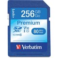 Verbatim Verbatim Premium Sdxc Memory Card, 99828, 256Gb, 133X, Uhs-1, Class 99828